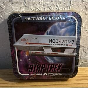 Star Trek Coasters 1997 Shuttlecraft Galileo II New Sealed 12